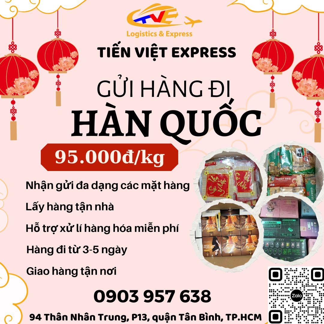 Gửi hàng đi Hàn Quốc
